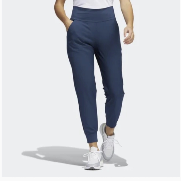 ADIDAS* Parley Ocean Plastic lightweight sports joggers size M navy - Picture 1 of 15